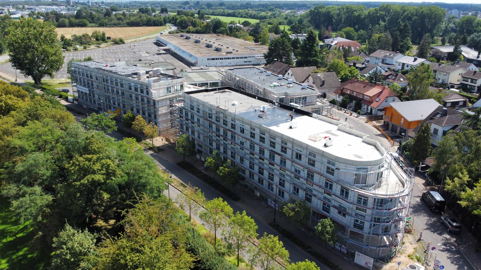 Bewehrungsbau Umspannwerk Maintal bei Hanau durch KNK Bau – 200 Tonnen Bewehrung